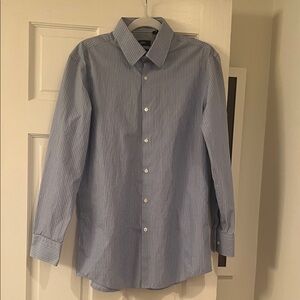 Men's Boss Blue Striped Shirt
